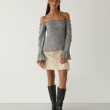 Blusa LAAGAM Petra Squared Textured - imagen 3
