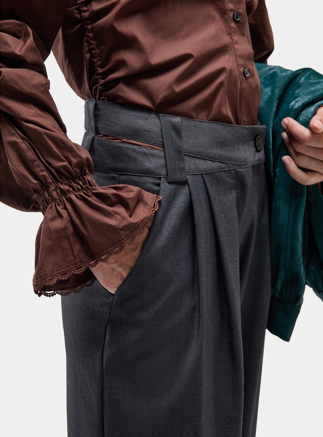 Pantalones LAAGAM Smith Tailored Grey - imagen 2