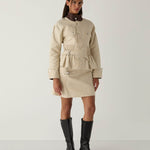 Falda corta LAAGAM Solace Ecru - imagen 2