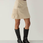 Falda corta LAAGAM Solace Ecru - imagen 4