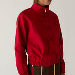 Cazadora bomber LAAGAM Sylvie Red - imagen 1