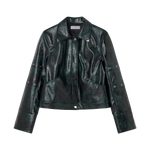 Chaqueta LAAGAM Thea Green - flat frontal