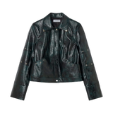 Chaqueta LAAGAM Thea Green - flat frontal