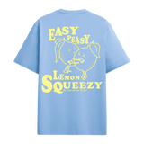 Camiseta ON VACATION Unisex Leemon Squeezy Light Blue