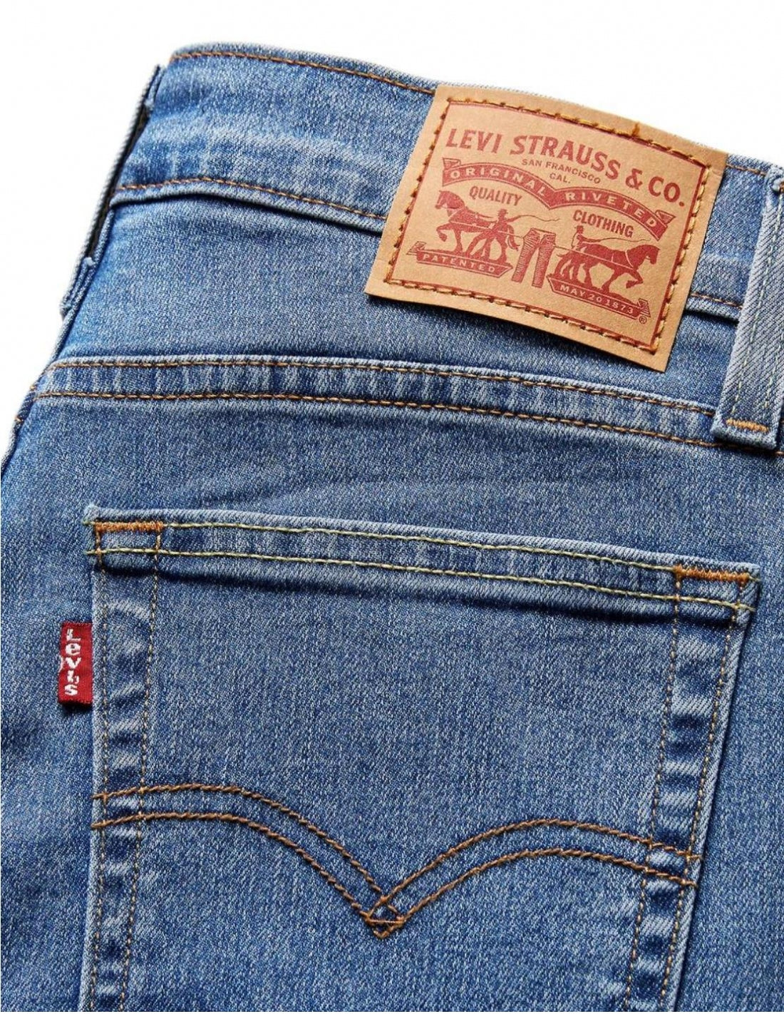 Levi's® High-Rise Straight Jeans 724™ We Have Arrived 