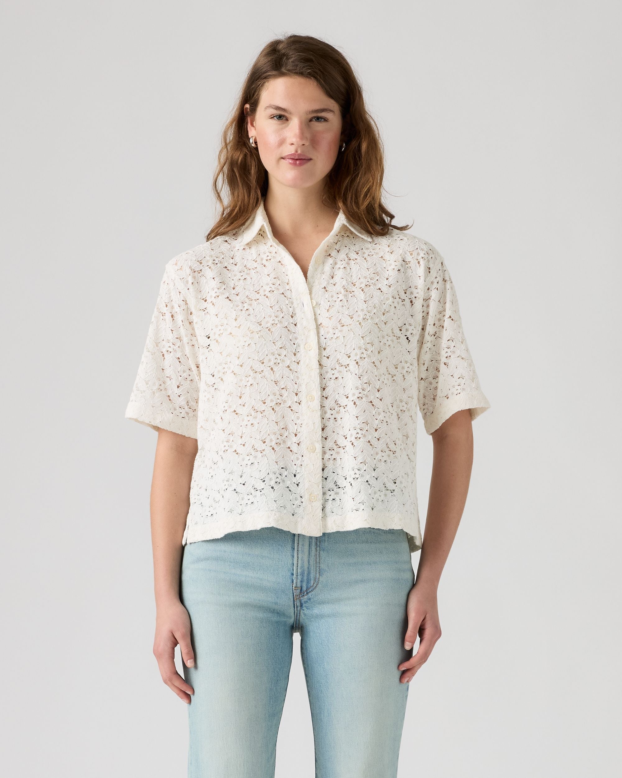 Camisa LEVI'S Harlie Lace Egret - vista frontal
