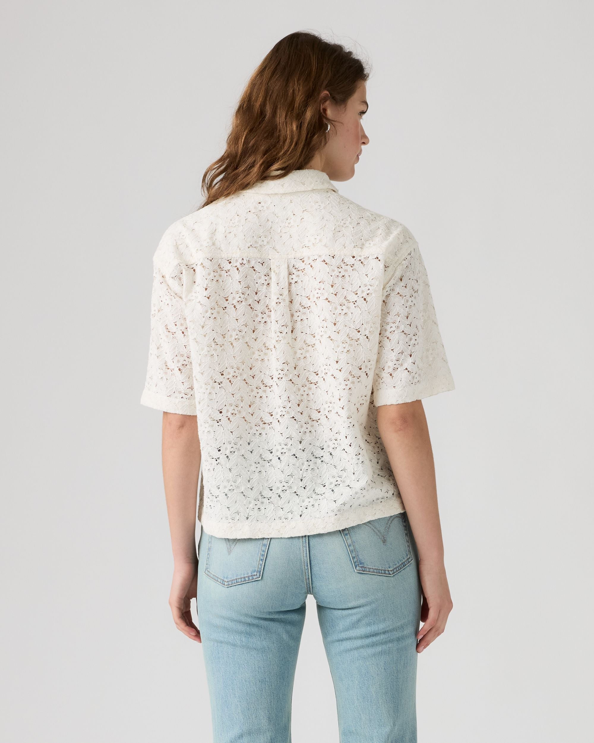 Camisa LEVI'S Harlie Lace Egret - vista trasera