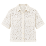 Camisa LEVI'S Harlie Lace Egret - flat transparente