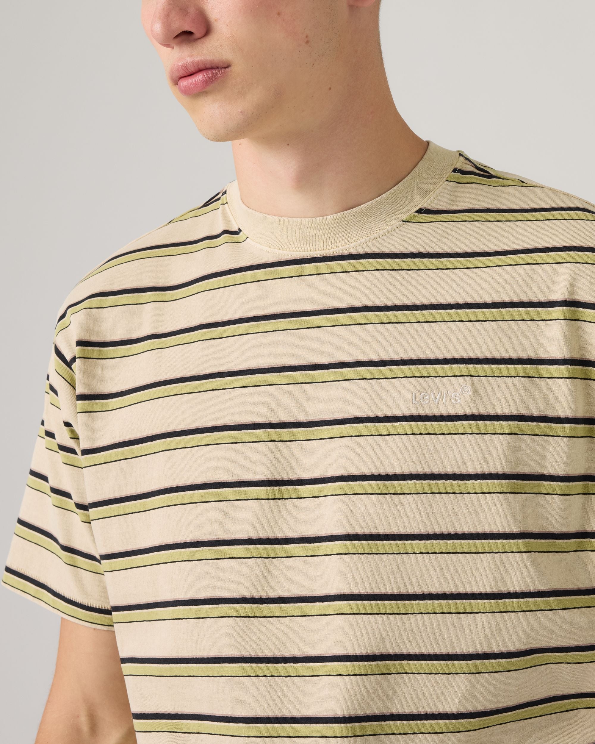 Camiseta LEVI'S Red Tab Vintage Martin Stripe Winter Pear - detalle