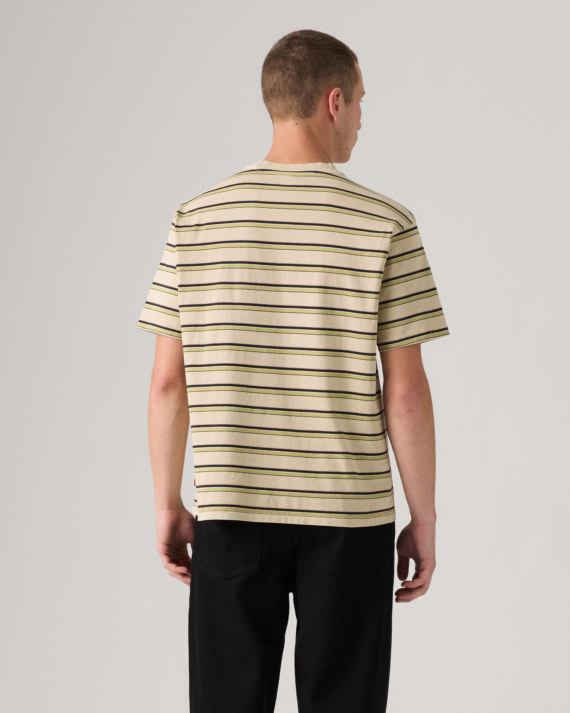 Camiseta LEVI'S Red Tab Vintage Martin Stripe Winter Pear - vista trasera