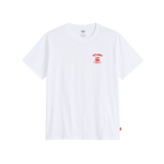 Camiseta LEVI'S® Relaxed Fit Roll Models White Plus - flat transparente