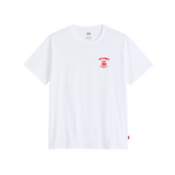 Camiseta LEVI'S® Relaxed Fit Roll Models White Plus - flat transparente