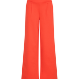 Pantalones ICHI Kate Long Wide Poppy Red