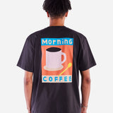 OLOW Loose Morning Coffee Carbon Black T-shirt