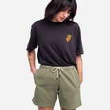 OLOW Loose Tasty Tomatoes Carbon Black T-shirt