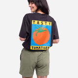 OLOW Loose Tasty Tomatoes Carbon Black T-shirt