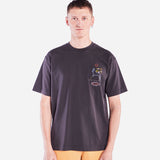 OLOW Loose Trelissick Carbon Black T-shirt