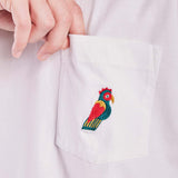 Camiseta OLOW Loose Quetzal Off White