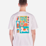 Camiseta OLOW Loose Quetzal Off White