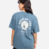 Camiseta OLOW Gold Steel Blue