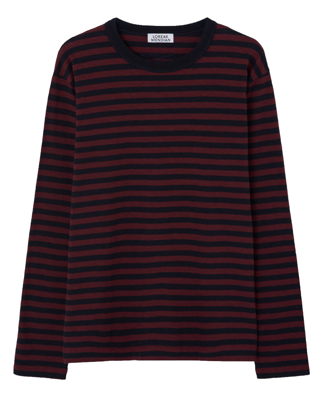 Camiseta LOREAK MENDIAN Astondo Navy, vista frontal