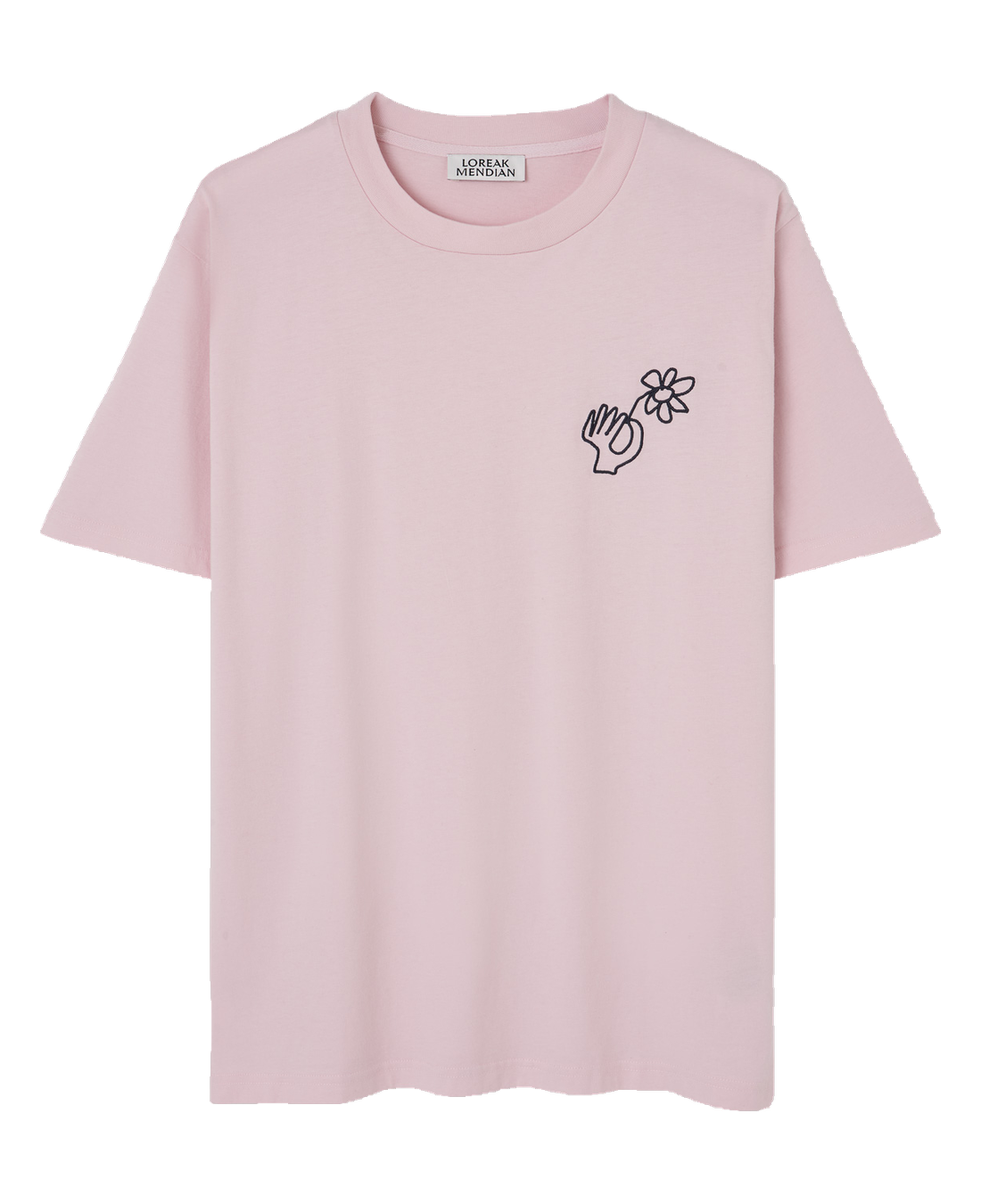 Camiseta LOREAK MENDIAN Okey Orchid, vista frontal
