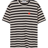 Camiseta LOREAK MENDIAN New Azpi Dot M Ecru/Anthracite, vista frontal