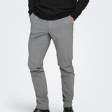Pantalones Mark Tejido Jogger Medium Grey Melange