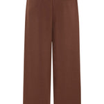 Pantalones ICHI Ihnaida Chicory Coffee - ECRU