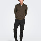 Joggerhose Mark Woven Dunkelgrau meliert