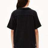 ARMEDANGELS Maaite Musselin Black Shirt