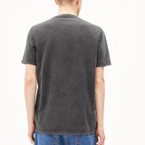 ARMEDANGELS Maarkos Dye Black Washed T-Shirt