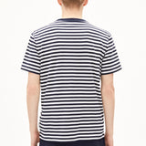 Camiseta ARMEDANGELS Maarkos Pocket Night Sky Broken White