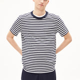 Camiseta ARMEDANGELS Maarkos Pocket Night Sky Broken White