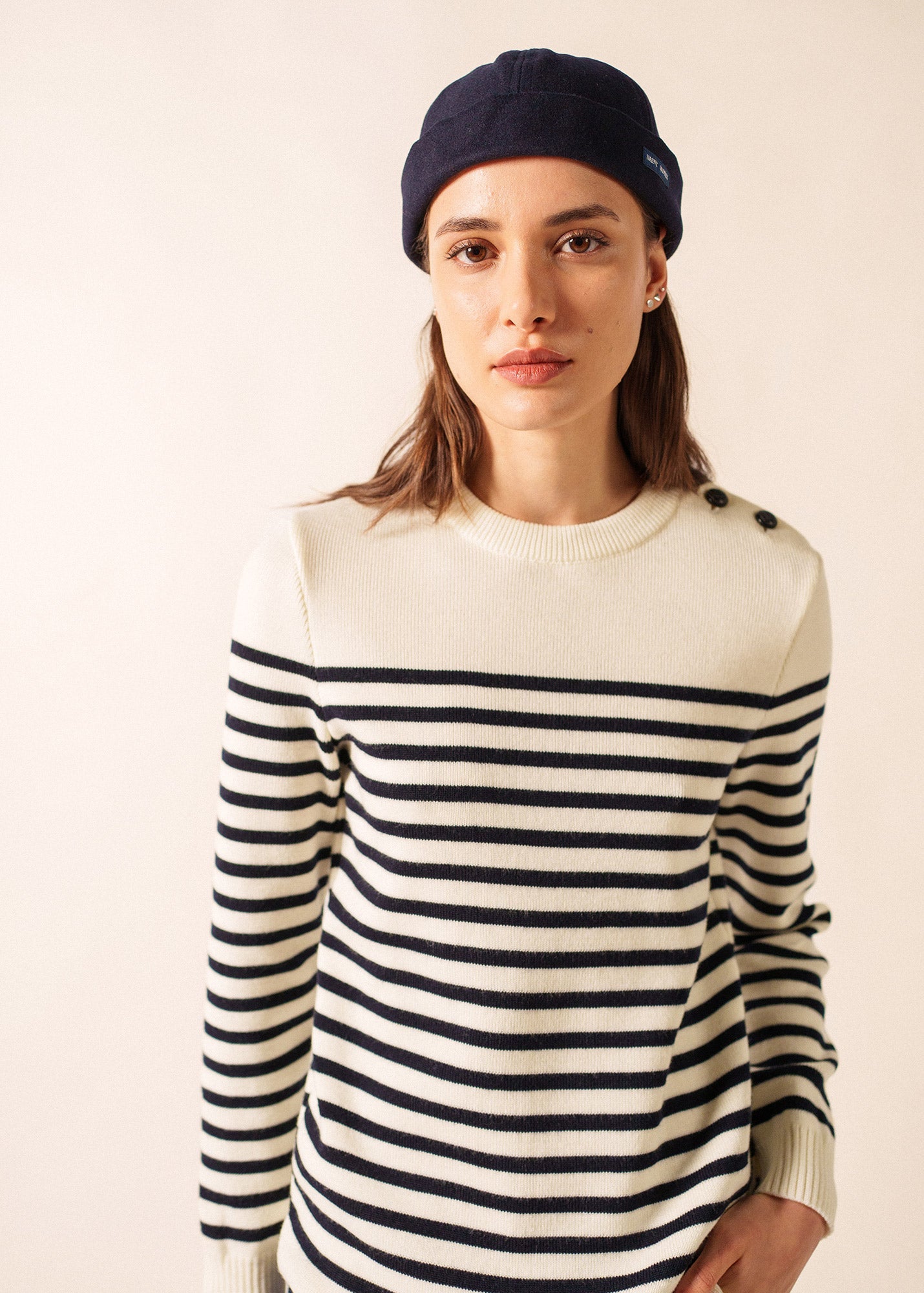 Gorro SAINT JAMES Marin Miki Navy - detalle