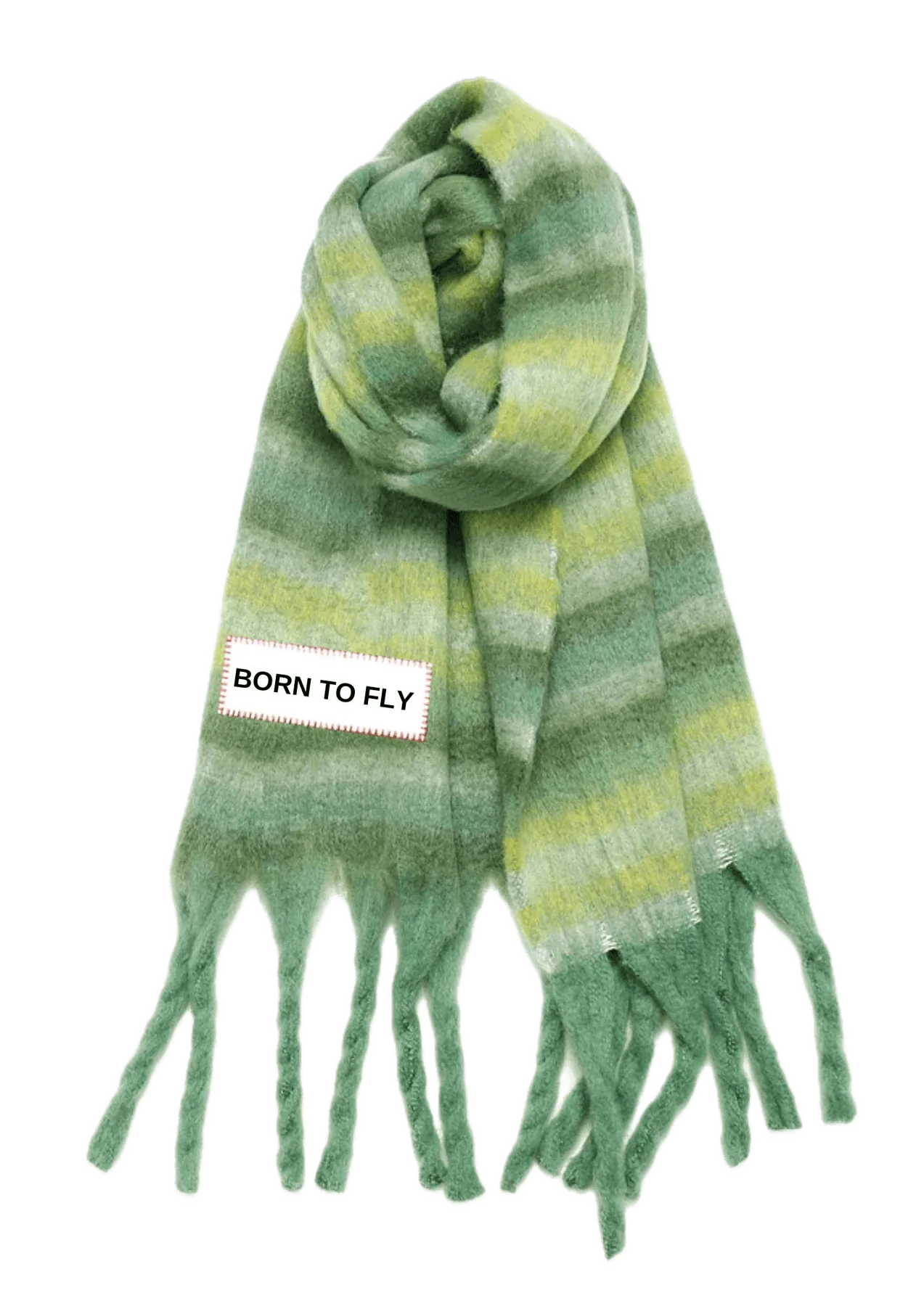 Maxi Bufanda Verb To Do Born To Fly - ECRU