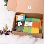 Maxi Bufanda Verb To Do Good Vibes - ECRU