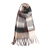 Maxi Bufanda Verb To Do Life Is Amazing - ECRU