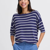 B.YOUNG Morla Medieval Blue Mix Jersey