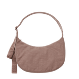 Bolso BAGGU Medium Nylon Crescent Toasted Almond