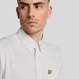 LYLE &amp; SCOTT Gingham Cove White Shirt
