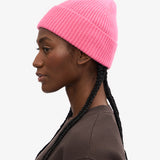 Faded Pink Recycled Merino Wool Unisex Beanie