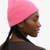 Faded Pink Recycled Merino Wool Unisex Beanie
