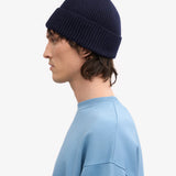 Gorro COLORFUL STANDARD Unisex Lana Merino Reciclada Navy