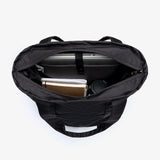 Mochila Bolso Lefrik Roots Tote Bag Maxi 15" Black - ECRU