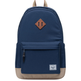 Mochila Herschel Heritage™ Backpack 24L Black Iris Twill - ECRU