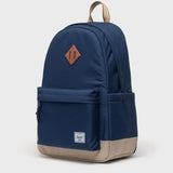 Mochila Herschel Heritage™ Backpack 24L Black Iris Twill - ECRU