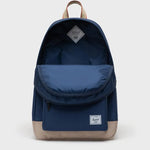 Mochila Herschel Heritage™ Backpack 24L Black Iris Twill - ECRU