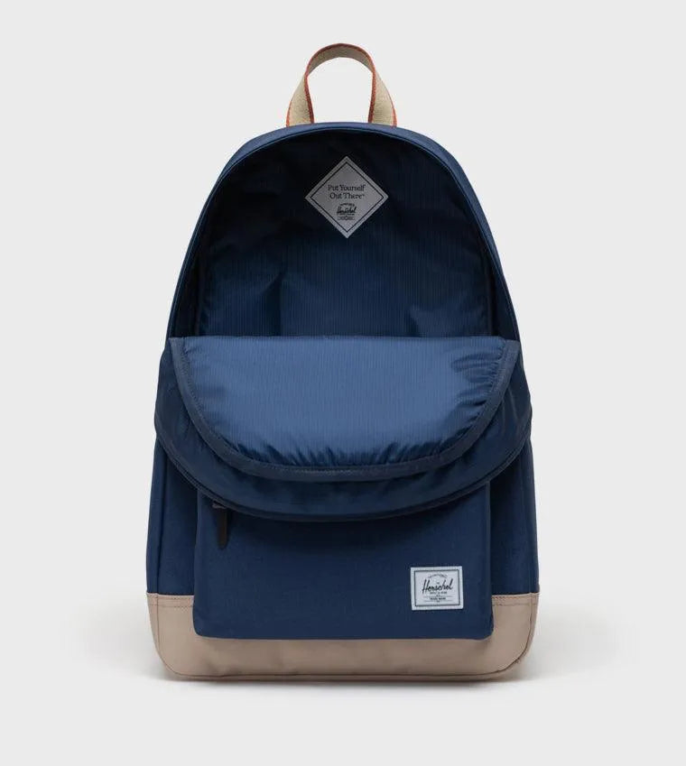 Mochila Herschel Heritage™ Backpack 24L Black Iris Twill - ECRU