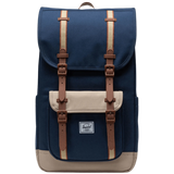 Mochila Herschel Little America™ Black Iris Twill - ECRU